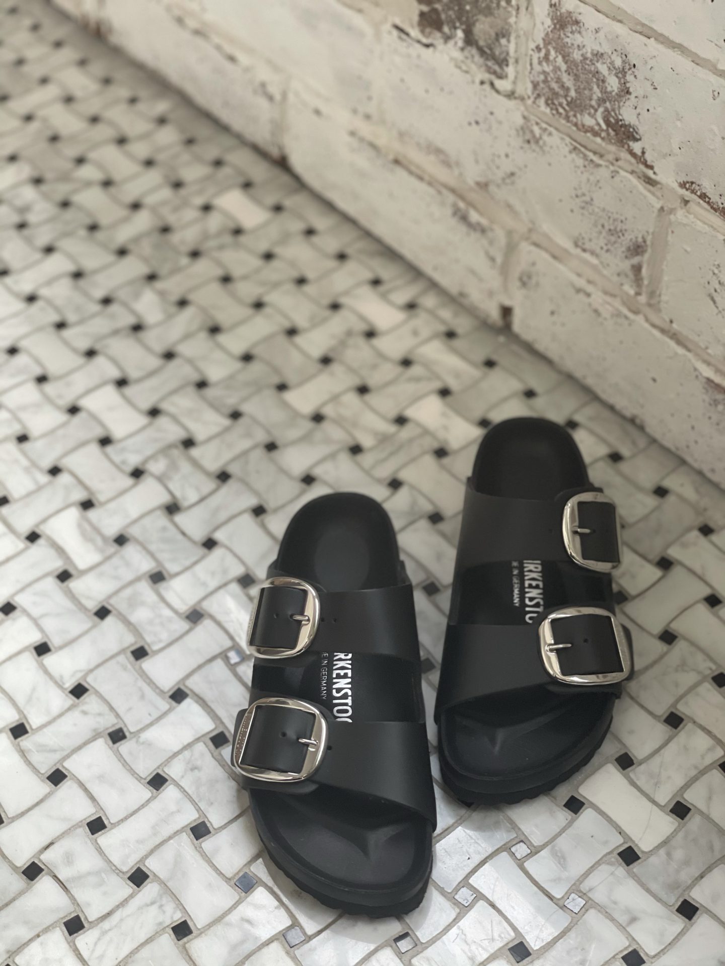 BIRKENSTOCKビルケンシュトックARIZONA オールブラック35サイズ - 靴